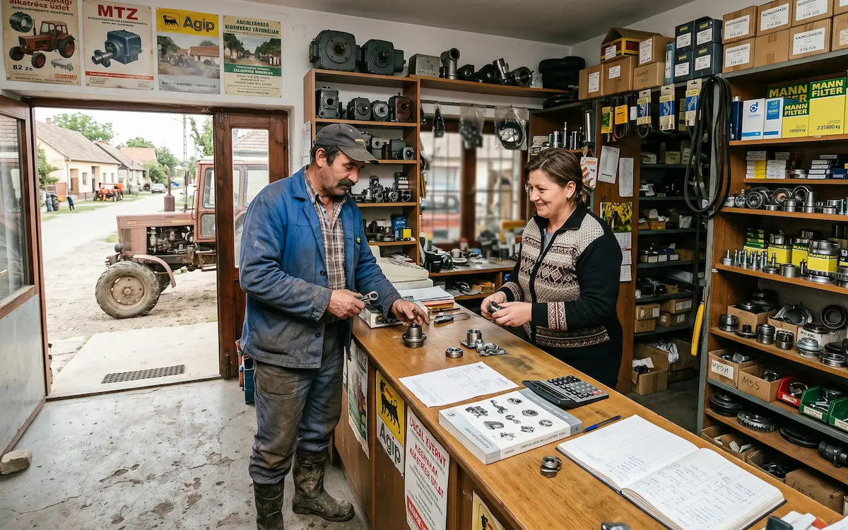 MTZ alkatrész bolt Hajdú-Bihar közelében